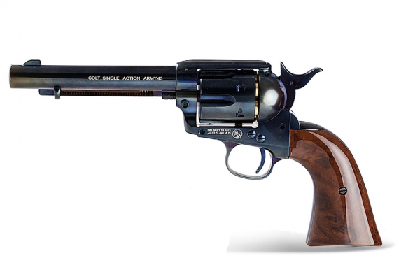 Photo of Umarex Colt Peacemaker 5.5" BB Blued, Nickel or Antique finish